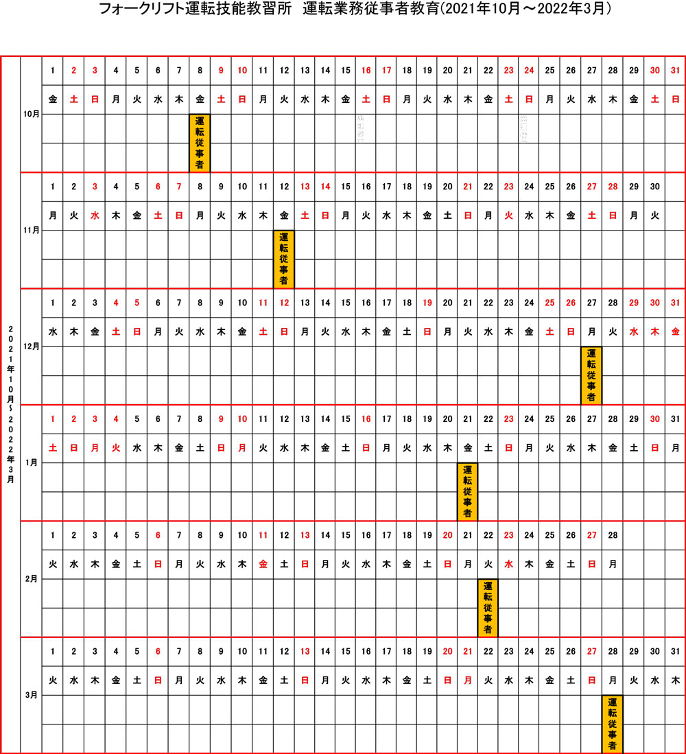 フォークリフト運転業務従事者u003cbru003e  安全衛生教育  トヨタ 